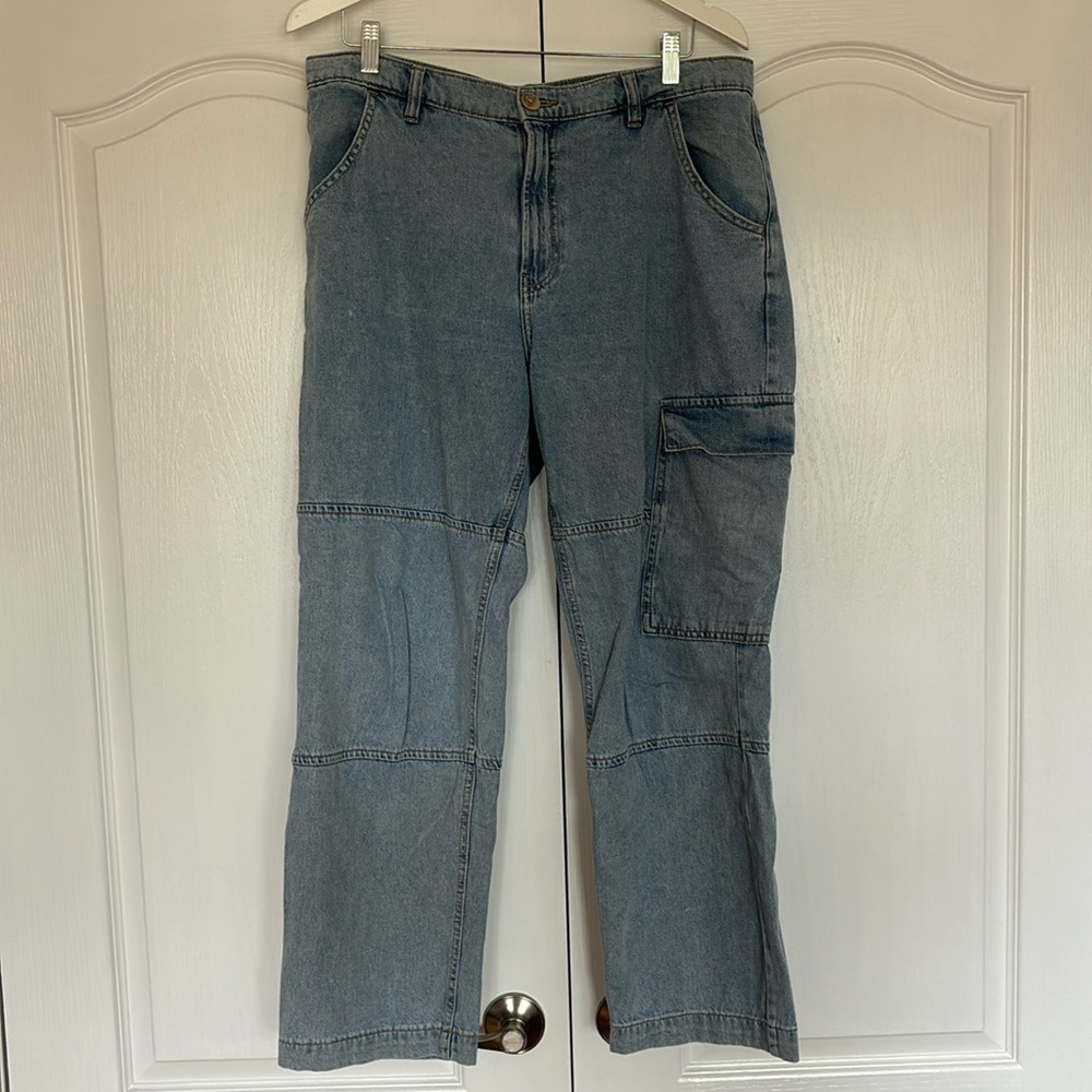 Mango Cargo Jeans